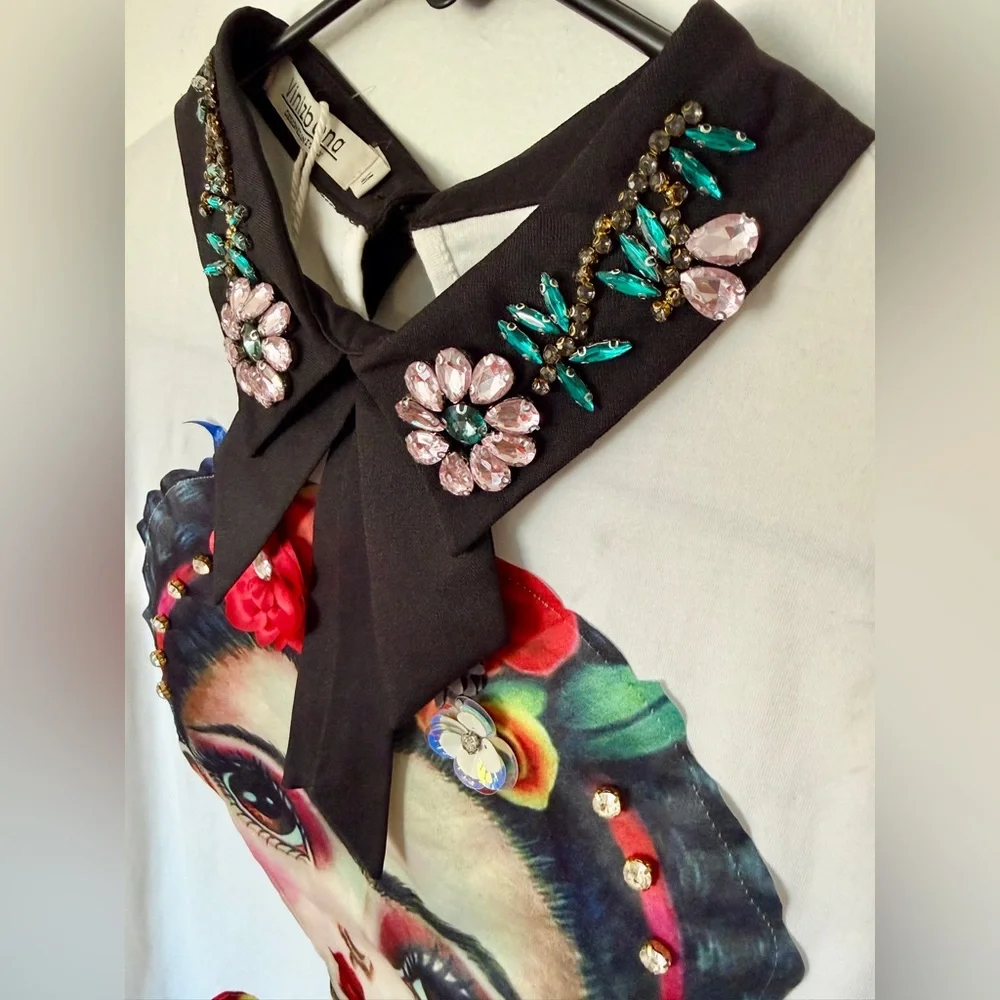 Vinizbena Frida Kahlo shirt dress - Picture 2 of 5